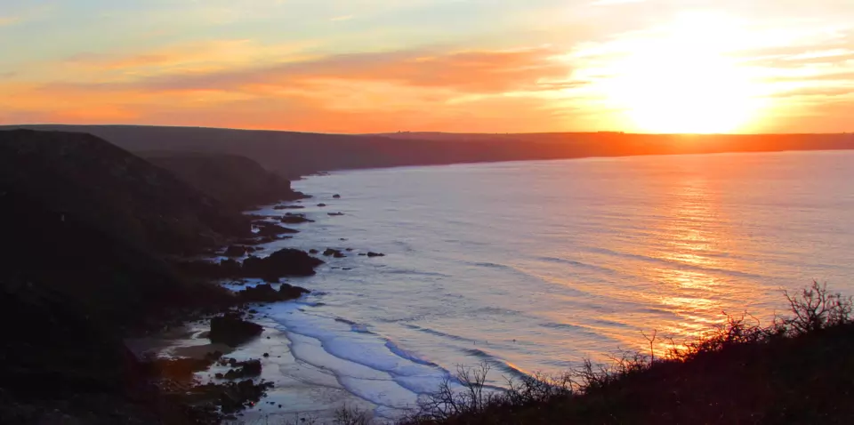 Springtime Mid-Week Walking and Surf Yoga Retreat Cornwall